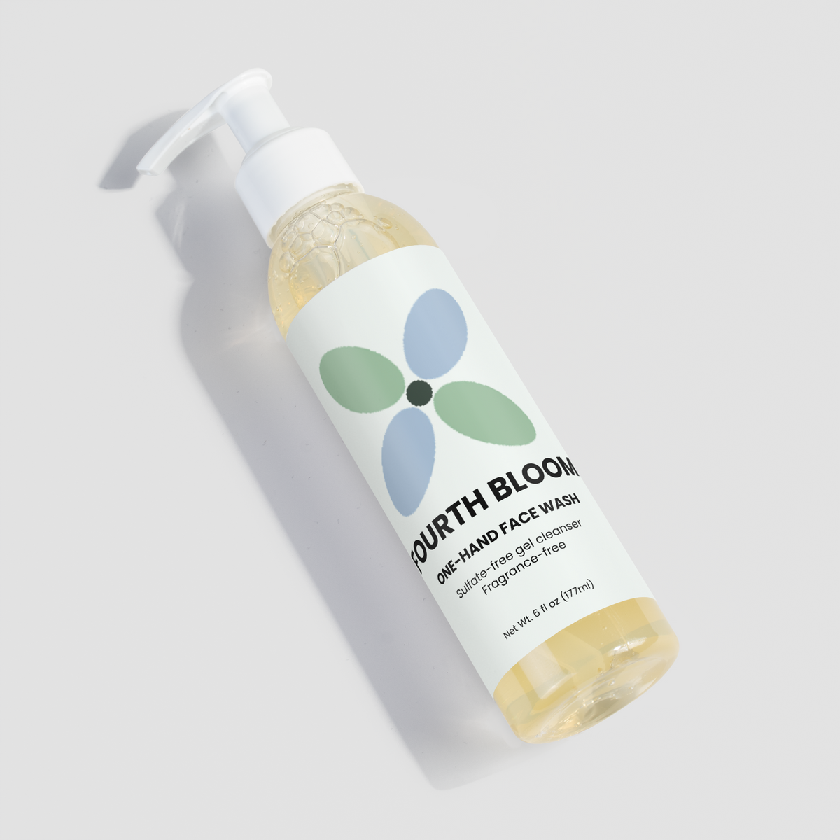 Fourth Bloom One-Hand Face Wash, 6 fl oz
