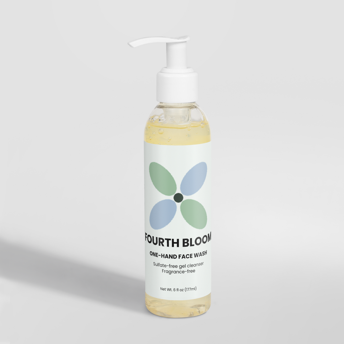 Fourth Bloom One-Hand Face Wash, 6 fl oz