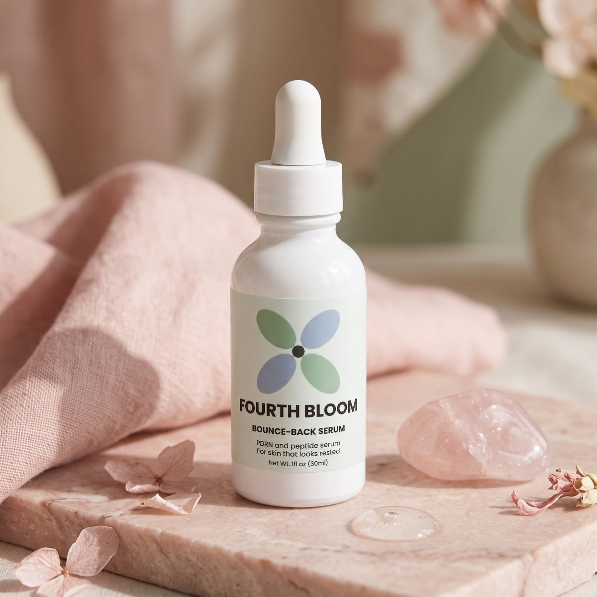 Fourth Bloom Bounce-Back Serum with natural ingredients