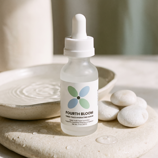 Fourth Bloom Tired-Face Hydrating Serum with natural ingredients