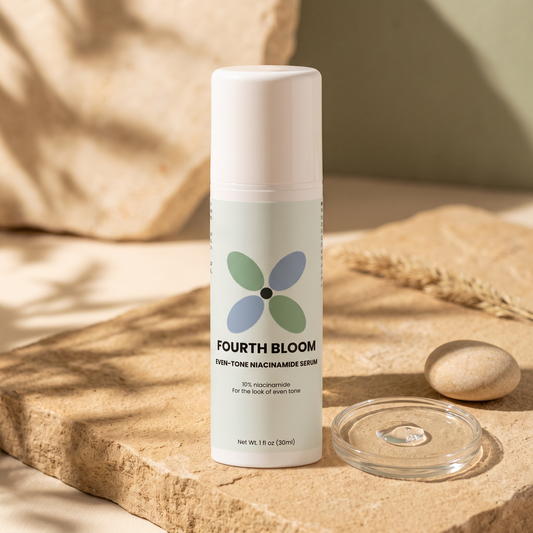 Fourth Bloom Even-Tone Niacinamide Serum with natural ingredients