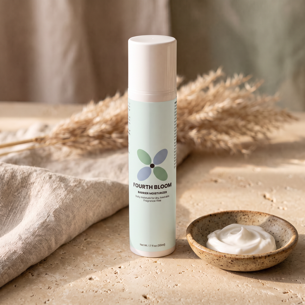 Fourth Bloom Barrier Moisturizer with natural ingredients